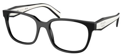 prada clip on occhiali vpr 17t|Prada VPR17Z Rectangle Glasses .